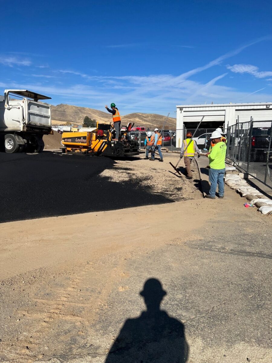 Completed GMC commercial paving project